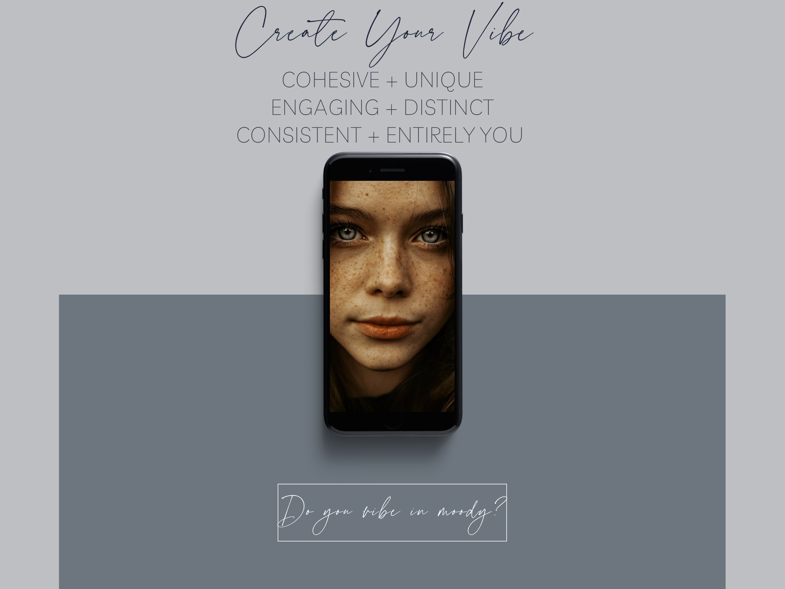 100 Moody Instagram Post + Story Template Bundle | Quote Template Canva ...