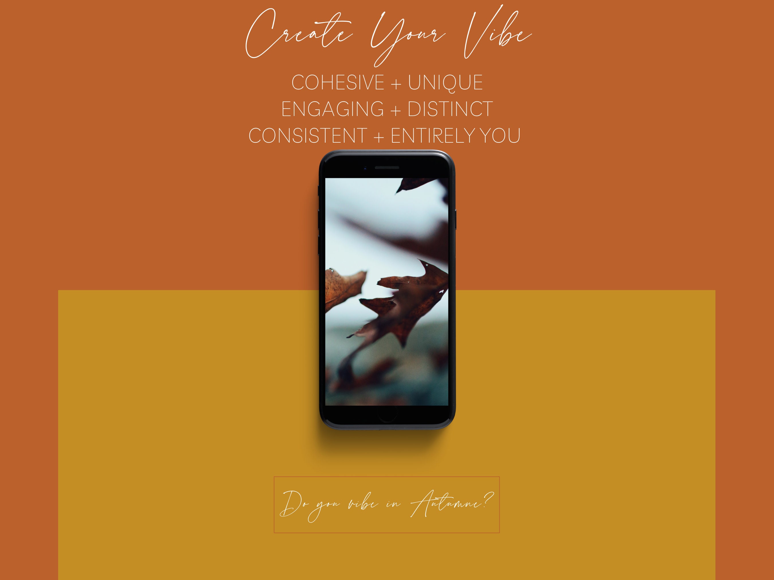 100 Autumn Instagram Post + Story Template Bundle | Quote Template ...