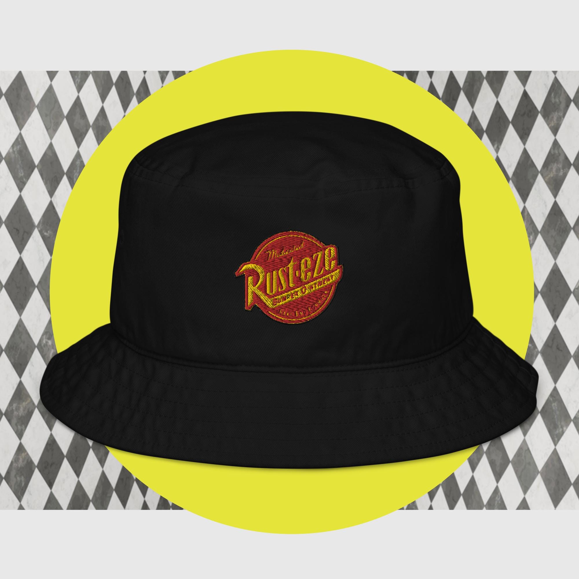 Lightning mcqueen bucket hat hotsell