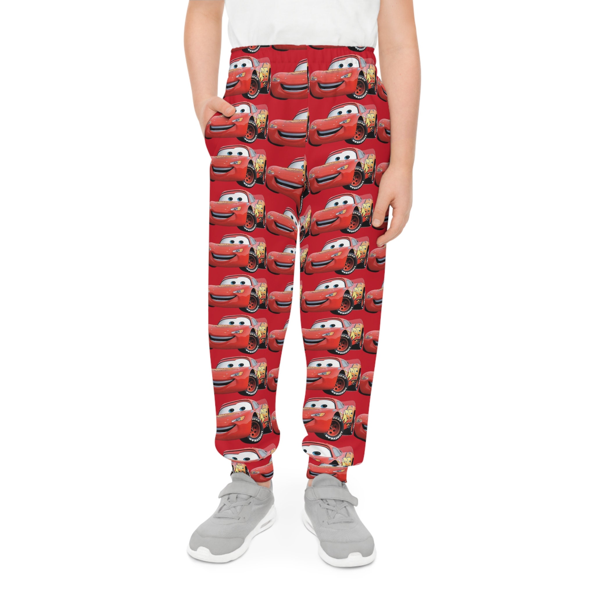 Lightning McQueen jeugdjoggingbroek loungebroek Etsy Nederland
