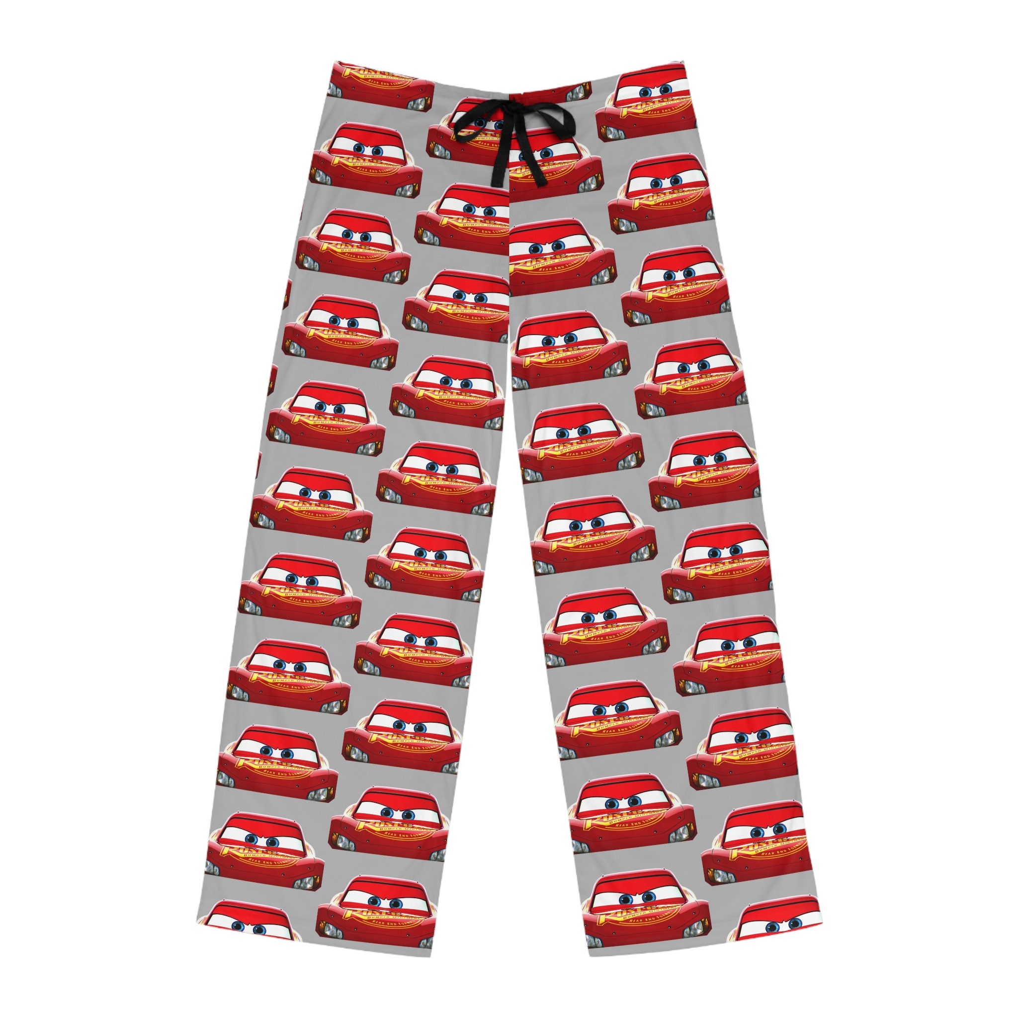 Disney Mens' Cars Movie Lightning McQueen Speed Hero Sleep Pajama Pants  (Small) Grey at  Men's Clothing store
