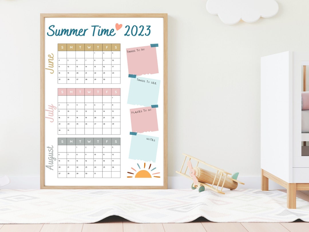 printable-summer-calendar-for-kids-boho-summer-planner-for-etsy