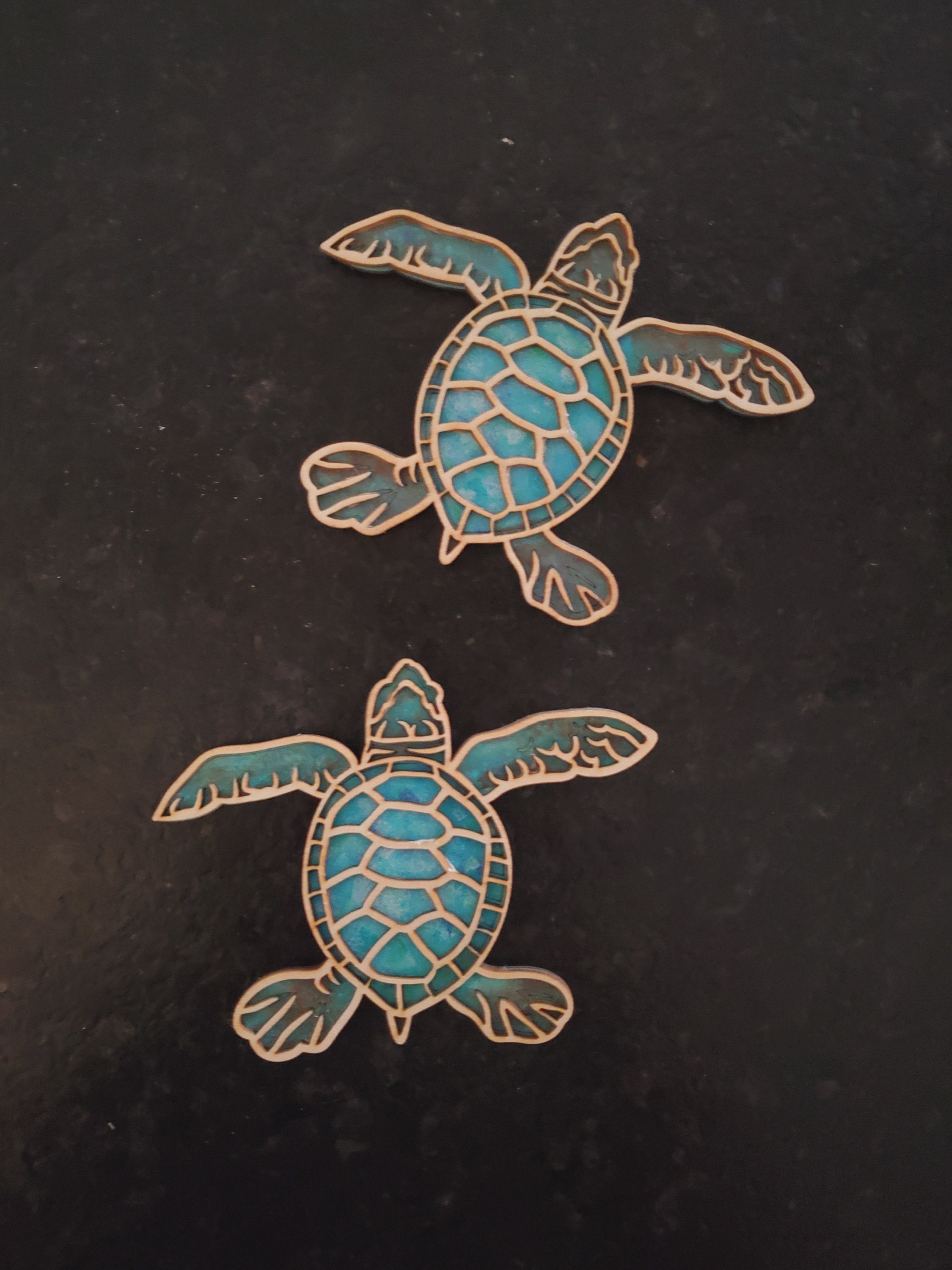 Sea Turtles Wall Hanging, Sea Turtle Family, Baby Turtle Wall Display