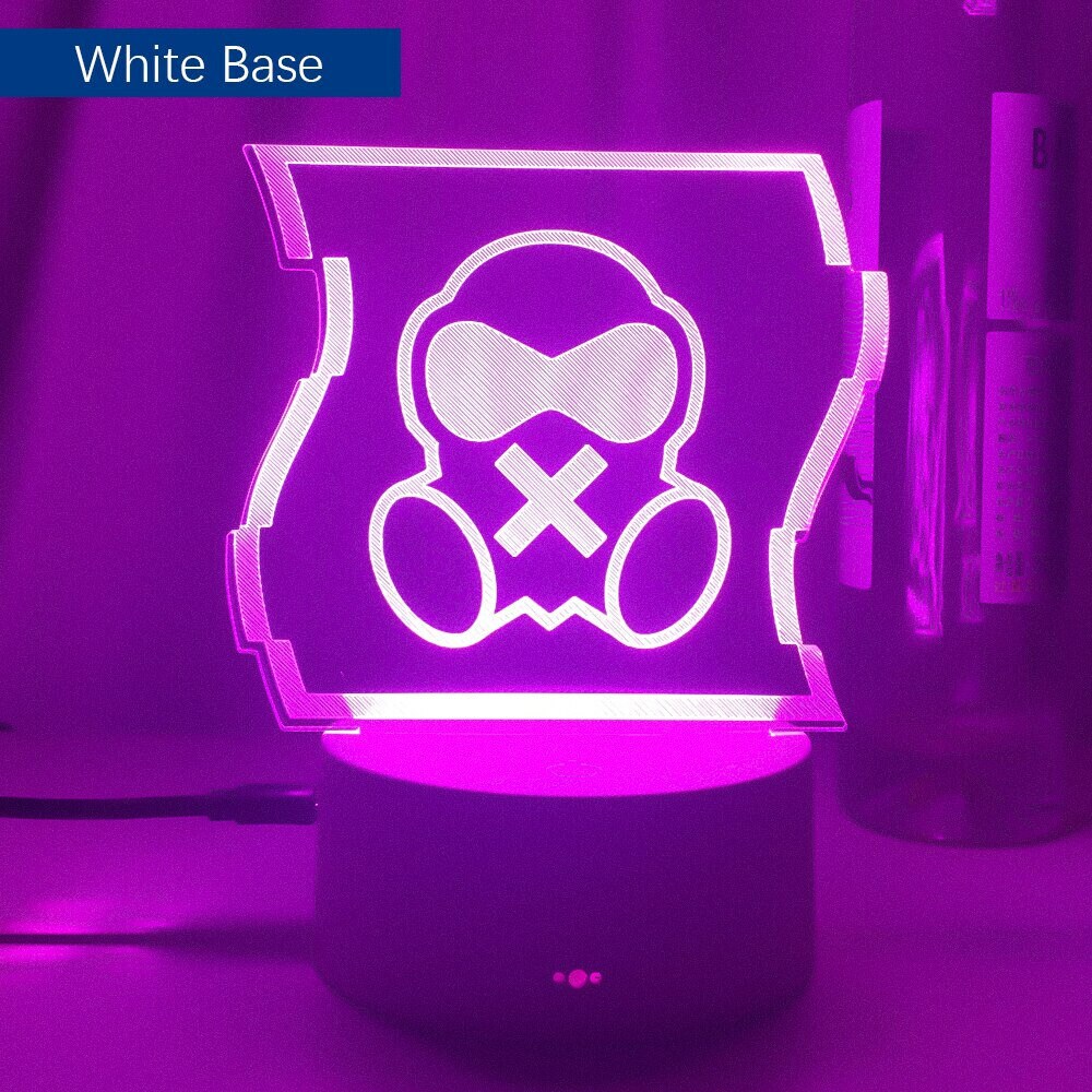 Rainbow Six Siege Light Decor Light Nightlight Poster Neon Etsy