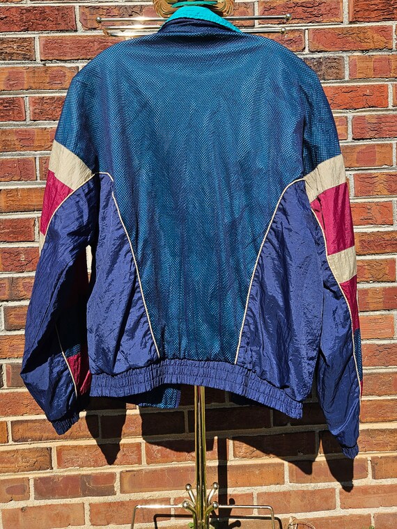 Vintage Athletic Works Windbreaker Jacket Size XL - image 5