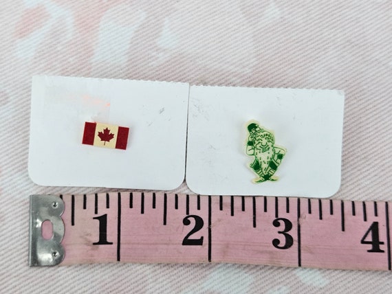 Leprechaun And Canadian Flag Pin - image 2