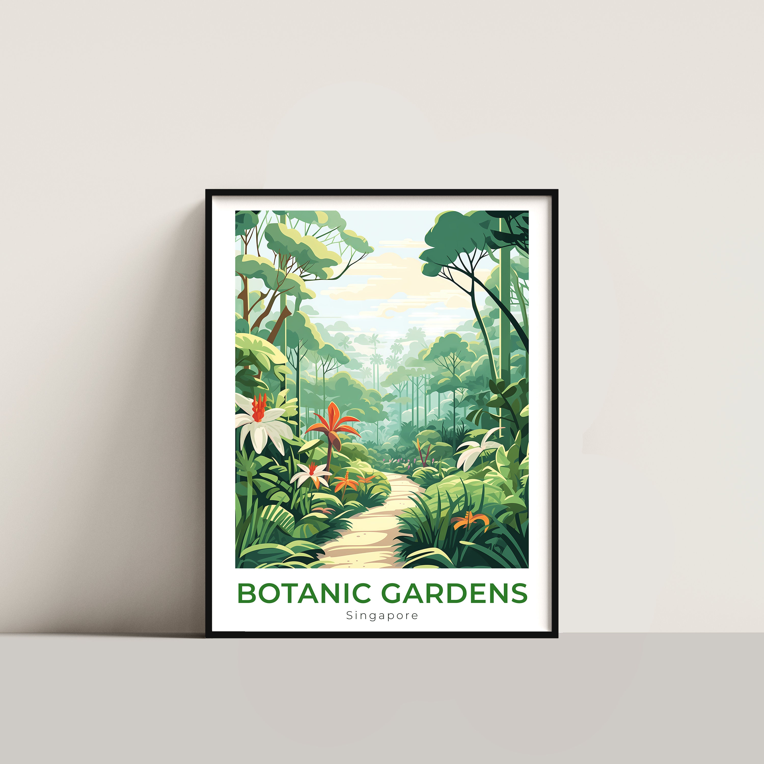 Stunning Error Botanical Garden Print image