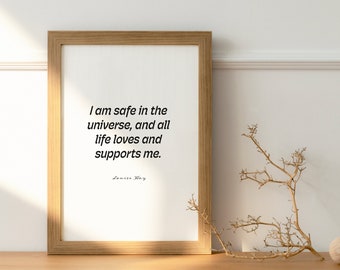 Law of Attraction Quote Printable Art, Printable Decor, Art Print, Digital print, Digital art print, Bedroom digital art, Living room, A4