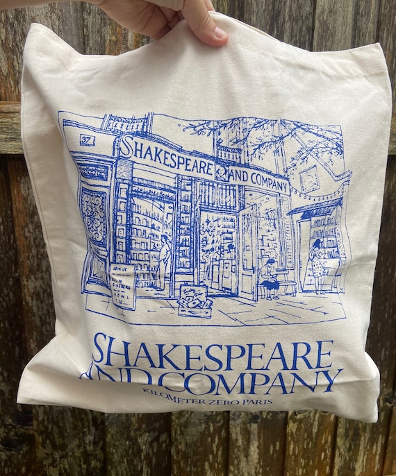 Shakespeare and company tote bag hot sale