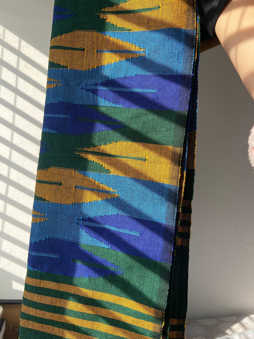 Traditional Nepali Dhaka Scarf Handmade Textile Handloom Etsy