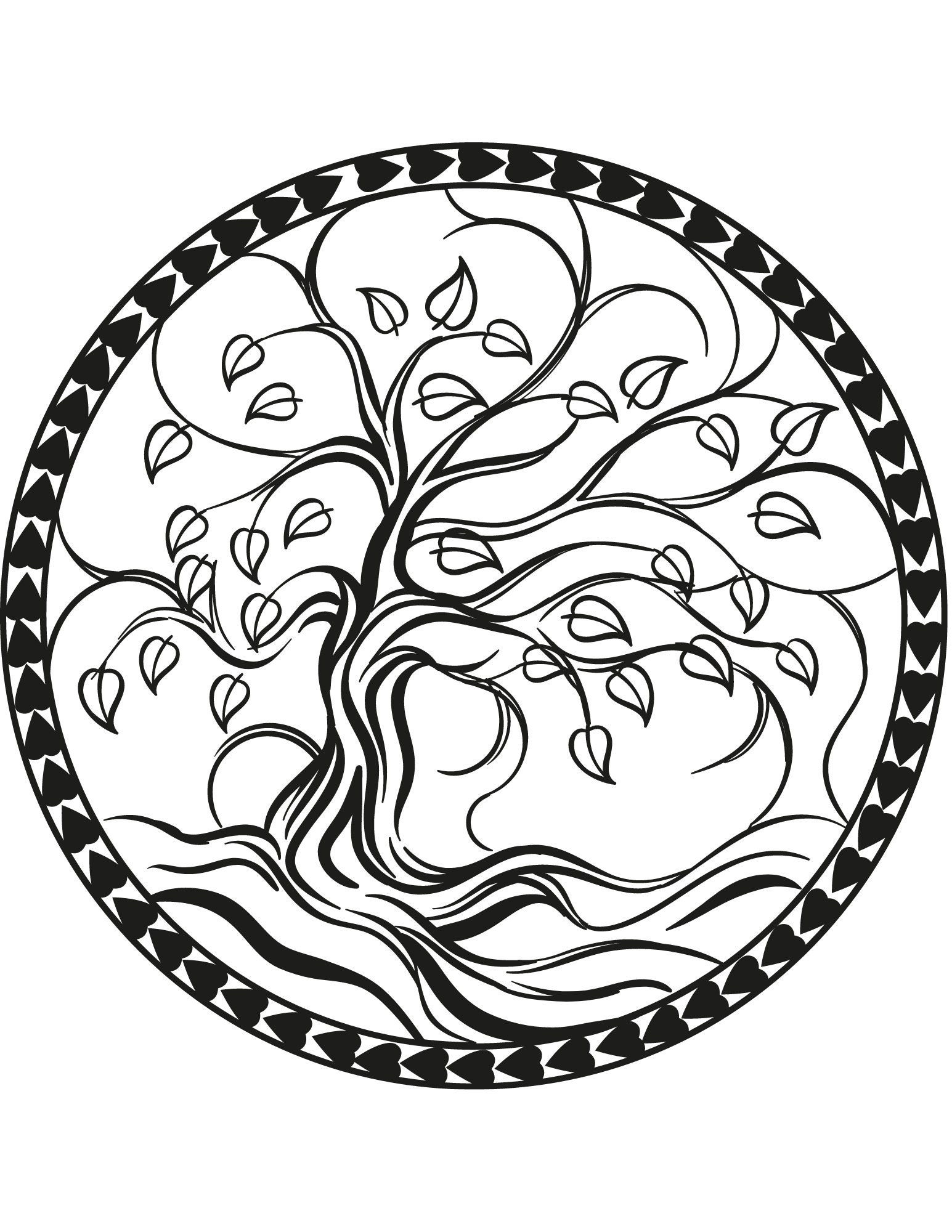 Matisse Room Coloring Page