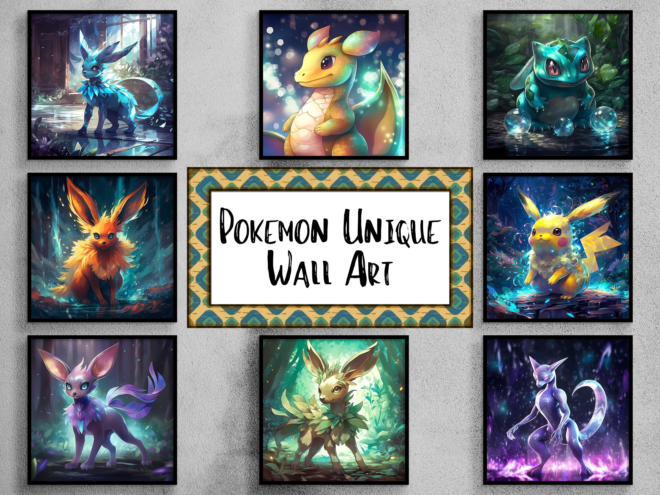 Pokemon Poster Print Pokemon Wall Art Pokemon Printable Poster Set Pokemon Poster Print Pokemon Wall Art Pokemon Printable Poster Set