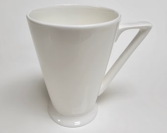 Fine Bone China White 8oz Tea, Coffee, Mugs X 6 - Etsy