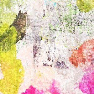 Abstract Art Feminine Zoom Background