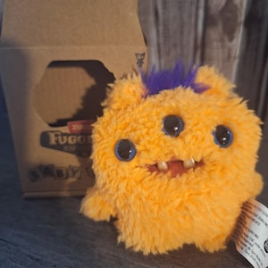 Fuggler Baby Fugg Mini 2.5" Plush Series 4 ''Reek O Orange'' New in Box
