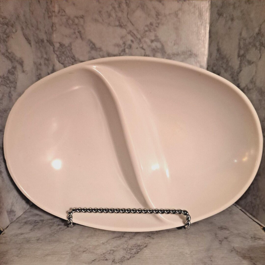 Vintage Mid Century Carleton Gracious Living Melmac Melamine Devided ...