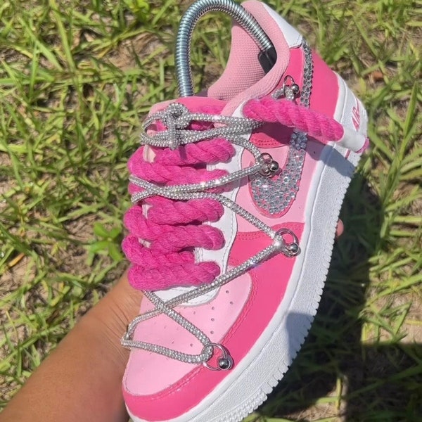 pink air force ones rose