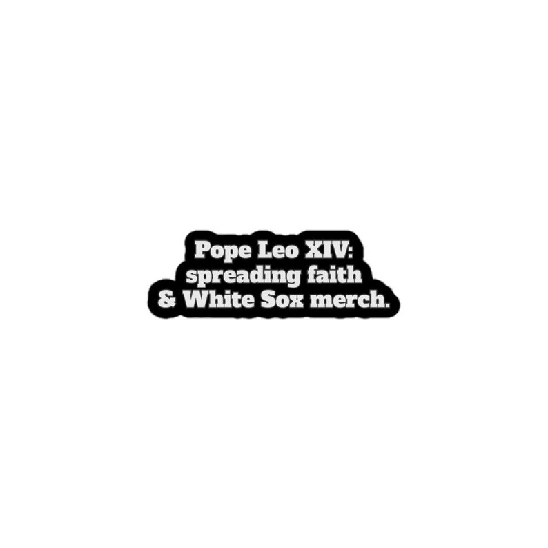 Pope Ld18 Sticker Pope Leo Sticker – Vintage-inspired Vinyl Decal | HDN VSN Urban Art ...