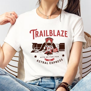 Pom Pom Themed Honkai Star Rail Unisex T-Shirt, Anime, Otaku, tshirt, t shirts for Men and Women, Cute T-shirt, Apparel