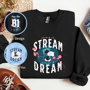 Ruan Mei Themed Unisex Sweatshirt, Honkai Star Rail, HSR Apparel Sweater, Starrail Sweatshirts, Merch Gift, Kawaii Minimalist Anime Apparel