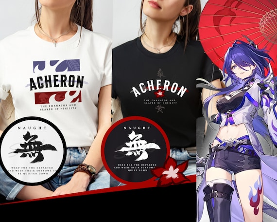 アケロンテーマTシャツ、ホンカイスターレール、HSR、スターレール 