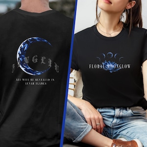 Jingliu Themed T-Shirt, Honkai Star Rail Unisex Tshirt, HSR Tees, Starrail T-shirts, Anime Tshirts, Otaku Apparel, Streetwear, Gift