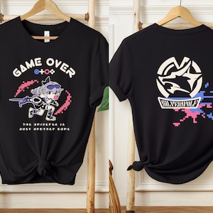 Silver Wolf Themed Honkai Star Rail Unisex T-shirt, Stellaron Hunter, Anime t-shirt, Otaku t-shirts, Tshirt for Men and Women, Tshirts