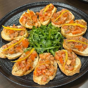 Recette de bruschetta aux tomates : entrée simple (téléchargement numérique)