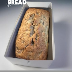 2 Homemade Banana Bread Loaves: Freshly Baked Artisan Treat