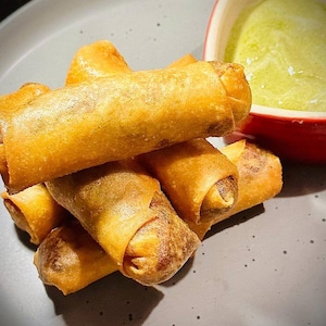 Best Recipe for Crispy Veggie Spring Rolls Digital Recipe Instant Download PDF File