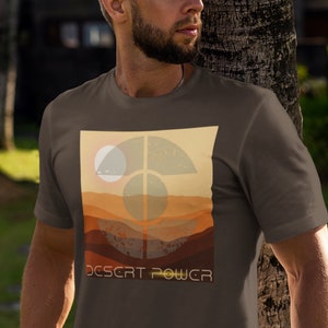 Dune Tee - Desert Power Fremen Symbol Print - Film T-shirt