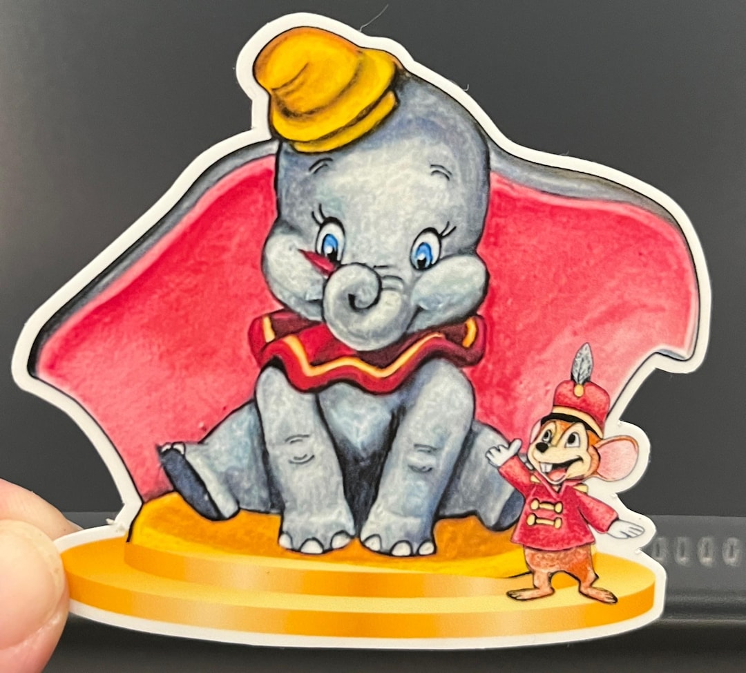 Wumbo Sticker Dumbo Original Fanart Waterproof Vinyl Sticker With Easy Peel Design - Etsy
