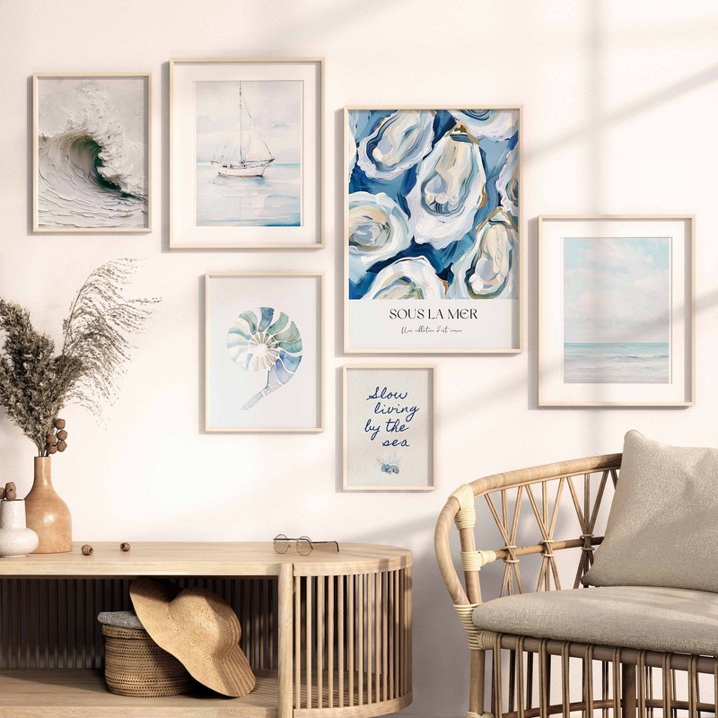 Coastal Living Art - Etsy
