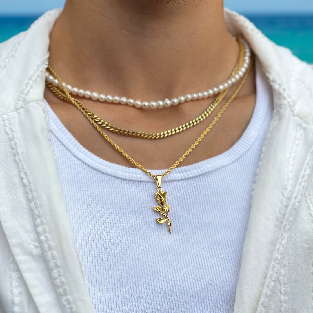 Collana A Catena In Corda In Oro Rosa, 0,7 Mm, 18", NA, Na - Foto 4