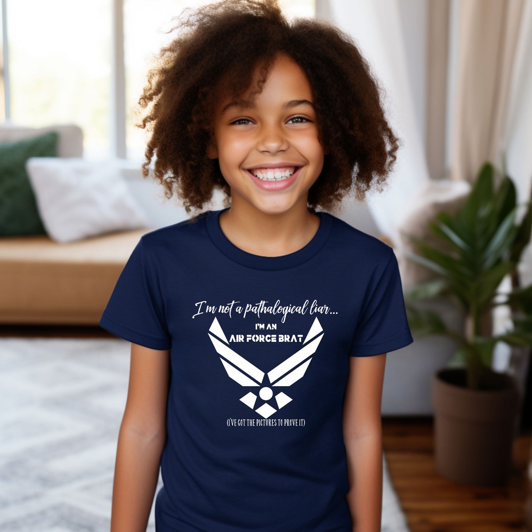 Air Force Shirt for Kids, Air Force Brat, Air Force Shirt, Military
