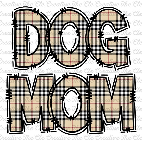 Designer Dog Mom PNG Cute Dog Mom Shirt PNG Dog Mom Tumbler Sublimation Dog Mom Hat Png Dog Mom Sweater Fur Mom PNG Plaid Dog Mom