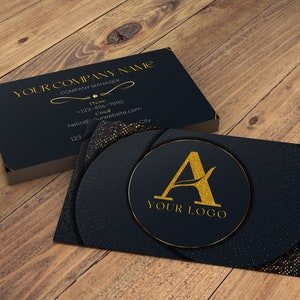 Business Card Template, Minimalist Business Cards, Chic Business Card, Elegant Business, Editable Business Card, Printable Business,