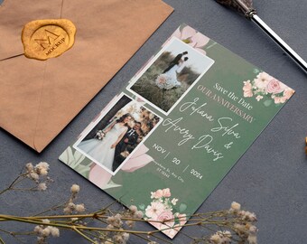 Amor perenne: Tarjeta de aniversario