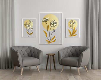 Flores delicadas - Descarga digital (paquete de 3)