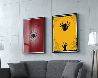 Arañas en las sombras: Arte mural de arácnidos (descarga digital) (juego de 2)