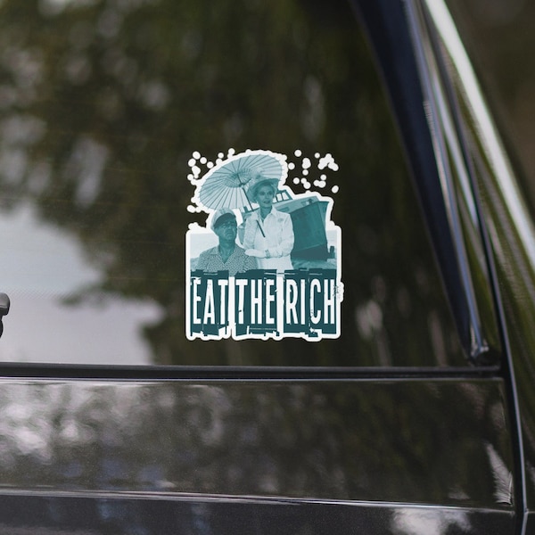 Eat the Rich - Gilligan's Island Bubble-free stickers