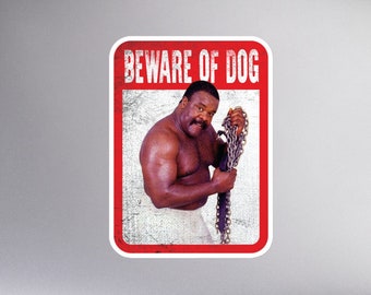 Junkyard Dog - Beware of Dog Bubble-free stickers