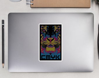 CMYK - Print Process Bubble-free stickers