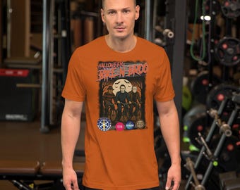 Halloween Bike-N-Brew - Unisex t-shirt