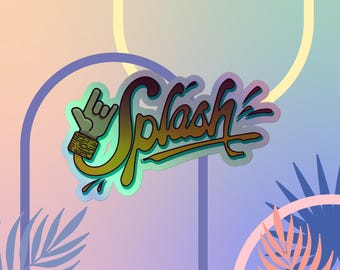 Super Fly Splash - Holographic stickers