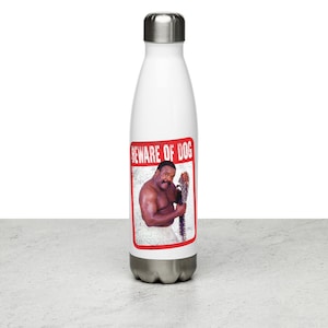 Junkyard Dog - Beware of Dog Edelstahl Trinkflasche