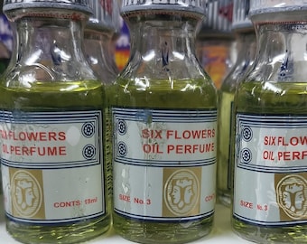 Aceite perfumado SEIS FLORES 18ml.