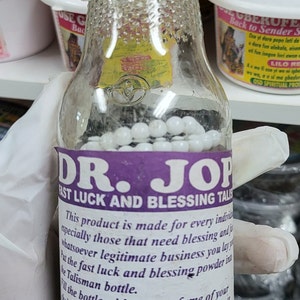 FAST LUCK & BLESSINGS Talisman Bottle.