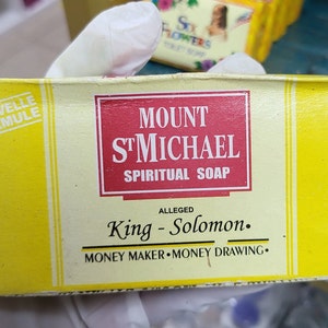 Mount St Michael spiritual soap 150g money drawing.