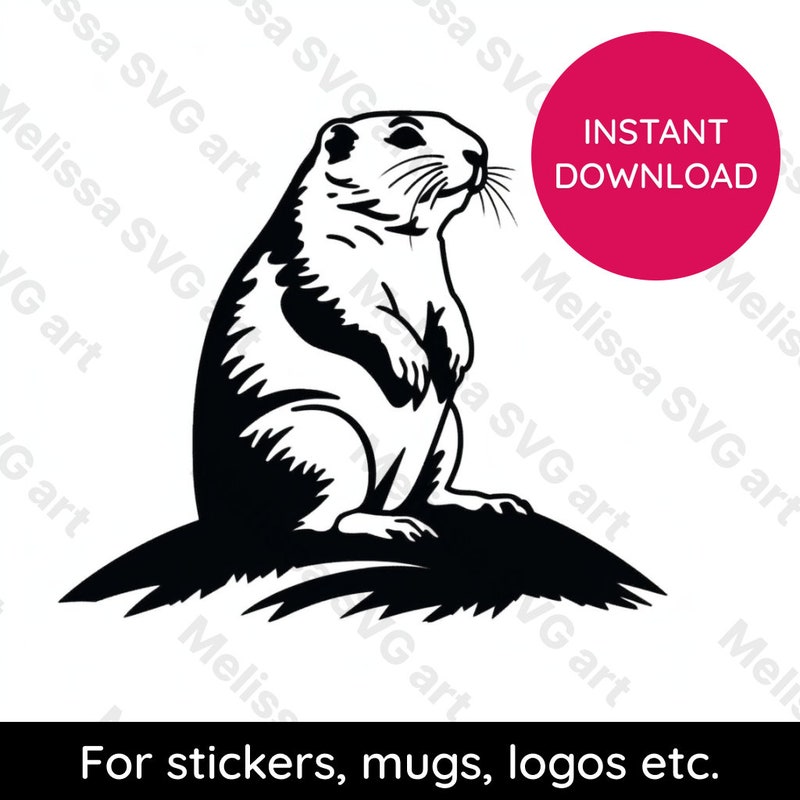 Prairie Dog Card - Etsy